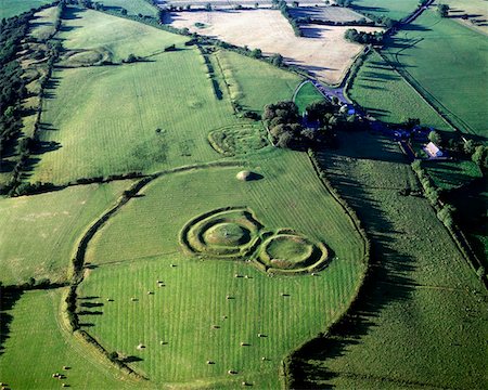 Teamhair Na Riogh (Hügel von Tara) im County Meath, Irland Stockbilder - Lizenzpflichtiges, Bildnummer: 832-02252813