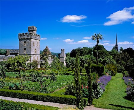 simsearch:832-03358866,k - Lismore Castle Gardens, Lismore, Co Waterford, Ireland Fotografie stock - Rights-Managed, Codice: 832-02252887