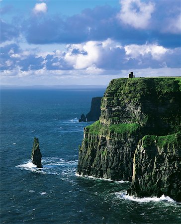 Co Clare, Cliffs of Moher Foto de stock - Con derechos protegidos, Código: 832-02252902