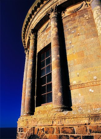 downhill estate - Mussenden Temple, Downhill, Co Derry, Ireland. Stock Photo - Rights-Managed, Code: 832-02252957