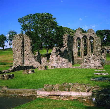 Co Down, Inch Abbey, Downpatrick Stock Photo - Rights-Managed, Code: 832-02253003