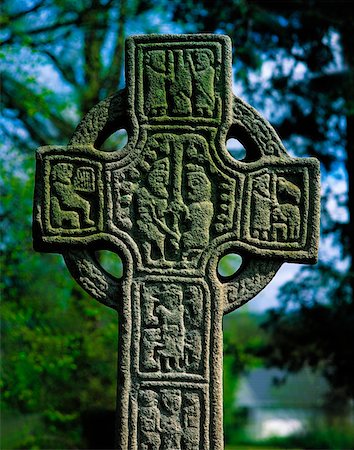 High Cross, Castledermot, North Cross Stock Photo - Rights-Managed, Code: 832-02253022