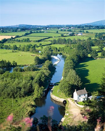 La rivière Barrow, près de Graiguenamanagh, co. Kilkenny, Irlande Photographie de stock - Rights-Managed, Code: 832-02253114