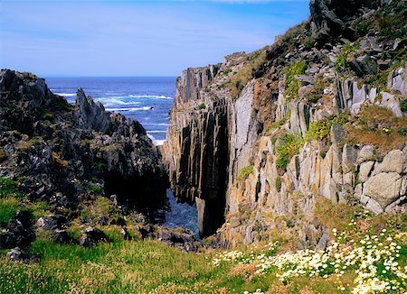 simsearch:6129-09086706,k - The Devil's Bridge, Malin Head, Co Donegal, Ireland Foto de stock - Con derechos protegidos, Código: 832-02253110