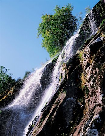 simsearch:832-03639581,k - Powerscourt Waterfall, Co Wicklow Ireland Stock Photo - Rights-Managed, Code: 832-02253136
