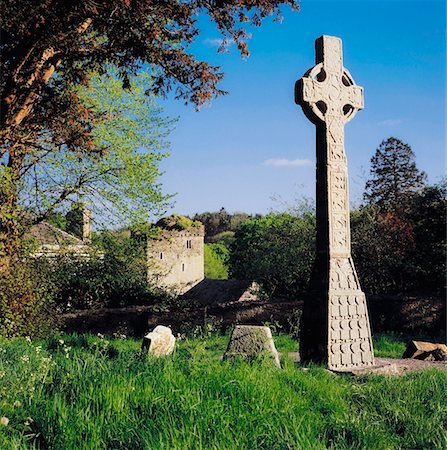 Moone High Cross, Co Kildare, Ireland Foto de stock - Con derechos protegidos, Código: 832-02253177