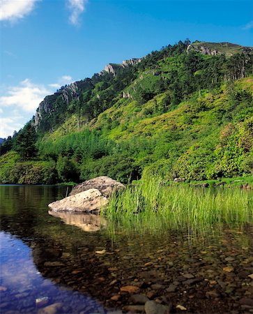 Co Cork, Beara Peninsula, Glanmore Lake Foto de stock - Con derechos protegidos, Código: 832-02253221