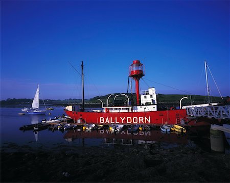 Lightship, Strangford Lough, Co Down, Ireland Fotografie stock - Rights-Managed, Codice: 832-02253278