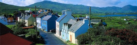 river scenes in ireland - Eyeries, West Cork, Co, Cork, Ireland Stock Photo - Rights-Managed, Code: 832-02253318