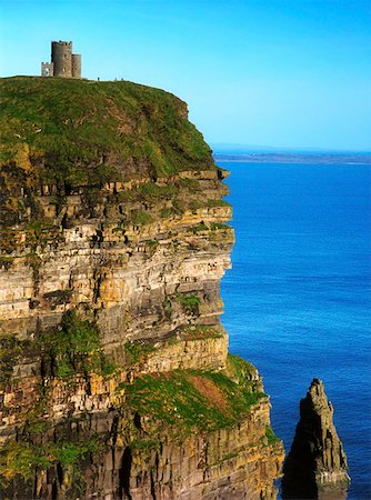 simsearch:879-09128834,k - O'Brien's Tower, Cliffs of Moher, Co Clare, Ireland Stock Photo - Rights-Managed, Code: 832-02253403