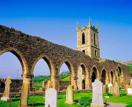 Co Wicklow, Baltinglass Abbey, Cistercian - 12th Century Stock Photo - Rights-Managed, Code: 832-02253603