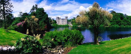 flower garden pictures in ireland - Johnstown Castle, Co Wexford, Ireland Stock Photo - Rights-Managed, Code: 832-02253707