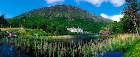 Co Galway, Kylemore Abbey Stock Photo - Rights-Managed, Code: 832-02253712