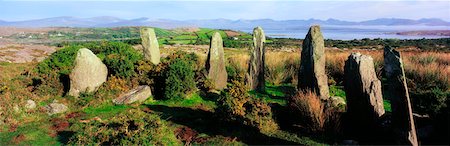 standing stones of ireland - Stone Circle, At Ardgroom, Co Cork Stock Photo - Rights-Managed, Code: 832-02253760