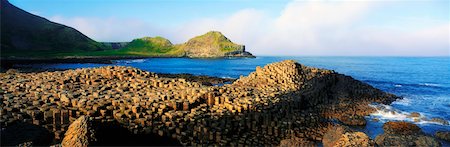 Co Antrim, The Giants Causeway Foto de stock - Con derechos protegidos, Código: 832-02253761