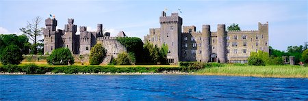 Co Galway, Cong, Ashford Castle Stock Photo - Rights-Managed, Code: 832-02253778