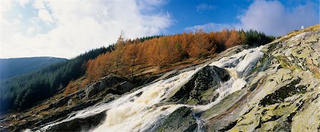 simsearch:832-03232135,k - Waterfall between rock, Glenmacnass Waterfall, County Wicklow, Republic Of Ireland Stock Photo - Rights-Managed, Code: 832-03232314