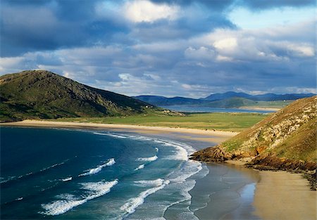 simsearch:832-02255599,k - Trannarossa Bay, Near Downings, Co Donegal, Ireland. Fotografie stock - Rights-Managed, Codice: 832-03232533