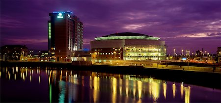 river lagan - Waterfront Concert Hall, Belfast, Ireland Stock Photo - Rights-Managed, Code: 832-03232594