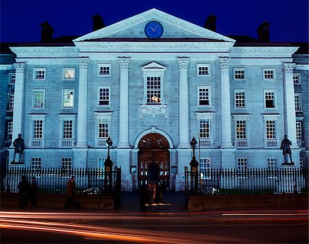 Dublin, Trinity College Photographie de stock - Rights-Managed, Code: 832-03232723