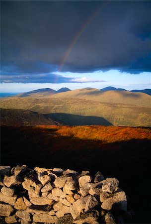 simsearch:832-03639960,k - Montagnes de Mourne, comté de Down, Irlande ; Paysage montagneux Photographie de stock - Rights-Managed, Code: 832-03232890