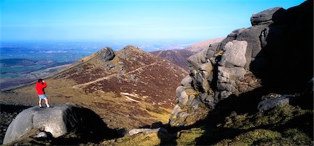 Les montagnes de Mourne, Co Down, Irlande du Nord, Slieve Bearnagh Photographie de stock - Rights-Managed, Code: 832-03233107