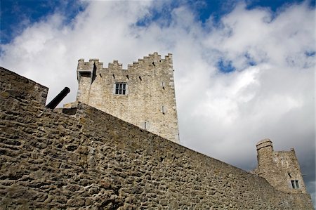 Killarney National Park, County Kerry, Ireland; Ross Castle Fotografie stock - Rights-Managed, Codice: 832-03233203