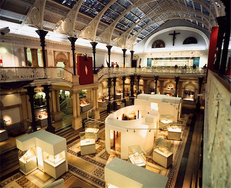 National Museum of Ireland, Dublin, Co Dublin, Ireland;  Main hall in the museum of natural history Stock Photo - Rights-Managed, Code: 832-03233278