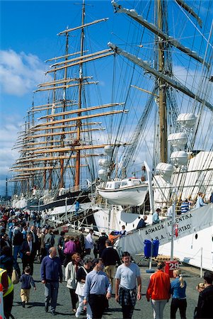 Co Dublin, Ireland;  Tall Ships Festival Stock Photo - Rights-Managed, Code: 832-03233433