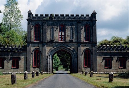 Lough Key Forest and Activity Park, Boyle, Co Roscommon, Ireland;  Building on an estate and now public park Stock Photo - Rights-Managed, Code: 832-03233580