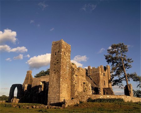 Abbaye de Bective, Co Meath, Irlande Photographie de stock - Rights-Managed, Code: 832-03358627