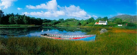 simsearch:832-03232311,k - Boat moored at a harbor, Ellens Rock Harbor, Glengarriff, County Cork, Republic Of Ireland Stock Photo - Rights-Managed, Code: 832-03358728