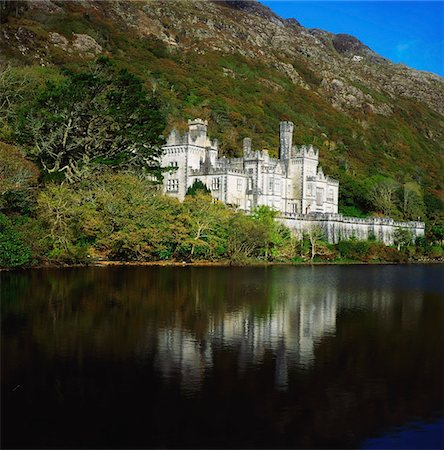 Co Galway, Kylemore Abbey Stock Photo - Rights-Managed, Code: 832-03358796