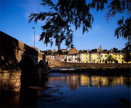 Bridge over R. Blackwater, Fermoy, Co Cork, Ireland Stock Photo - Rights-Managed, Code: 832-03358861