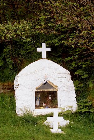 Grotto near Adara Village, Donegal Stock Photo - Rights-Managed, Code: 832-03359149