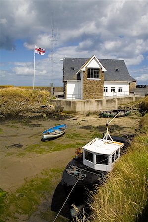 Helvick Head pier, County Waterford, Ireland; Lifeboat station Stock Photo - Rights-Managed, Code: 832-03359172