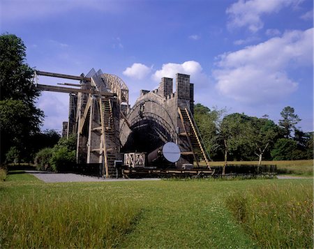 Birr Castle Demesne, Co Offaly, Irlande ; XIXe siècle télescope Photographie de stock - Rights-Managed, Code: 832-03639386