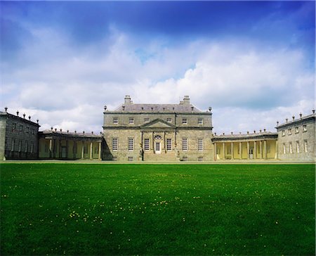 Russborough House, Co Wicklow, Ireland; 18Th Century House Designed By Richard Cassels Foto de stock - Con derechos protegidos, Código: 832-03639405