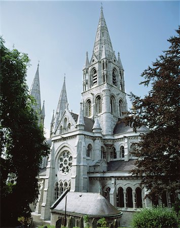 Saint Finbarre's Cathedral, Cork City, Co Cork, Ireland Foto de stock - Direito Controlado, Número: 832-03639472