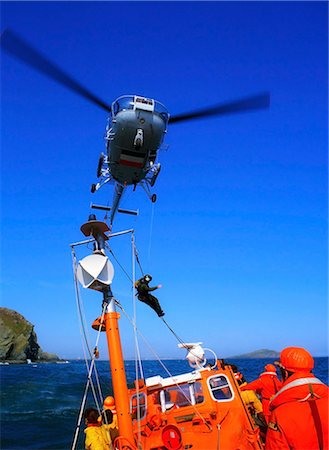 rettung - Howth Rettungsboot, Co. Dublin, Irland Stockbilder - Lizenzpflichtiges, Bildnummer: 832-03639504