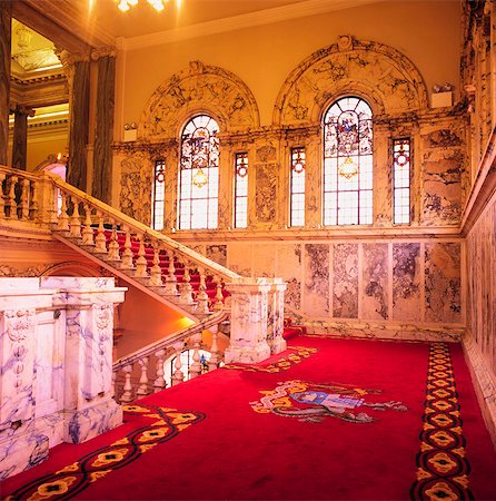 simsearch:832-03639479,k - Belfast City Hall, Belfast, Co Antrim, Ireland; 19Th Century Grand Staircase Stock Photo - Rights-Managed, Code: 832-03639528