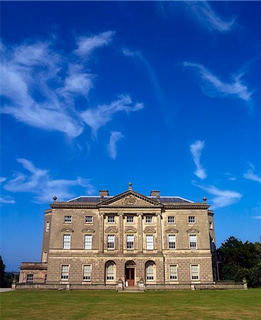 Castle Ward, Co Down, Ireland; 18Th Century National Trust Property On The South Regency Side Foto de stock - Con derechos protegidos, Código: 832-03639579