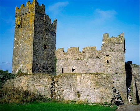 simsearch:832-03358832,k - Château de Slade, Co Wexford, Irlande Photographie de stock - Rights-Managed, Code: 832-03640019