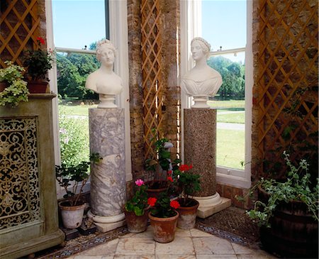 Kilruddery House, Co Wicklow, Ireland, Victorian Conservatory Foto de stock - Con derechos protegidos, Código: 832-03640050