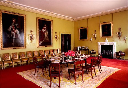 Mount Stewart, 18th-Century House and garden, National Trust property, County Down, Ulster Province, Northern Ireland, Ireland Foto de stock - Con derechos protegidos, Código: 832-03640081