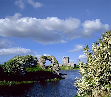 dunguaire castle - Dunguaire Castle, Kinvara, co. Galway, Irlande, XVIe siècle château sur la baie de Galway Photographie de stock - Rights-Managed, Code: 832-03640096