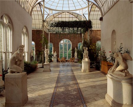 Killruddery House And Gardens, Bray, Co Wicklow, Ireland; Victorian Conservatory Foto de stock - Con derechos protegidos, Código: 832-03640112