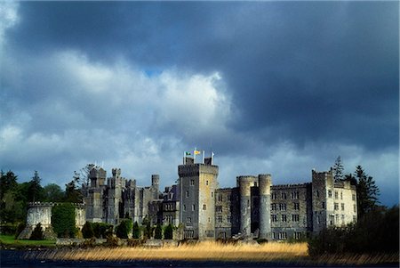 Ashford Castle, County Mayo, Ireland; 13Th Century Anglo-Norman Castle Stock Photo - Rights-Managed, Code: 832-03640237
