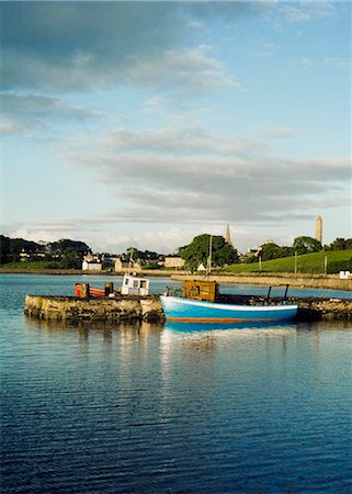 simsearch:400-03933433,k - Killala, Co Mayo, Ireland, Harbour And Town Fotografie stock - Rights-Managed, Codice: 832-03640278