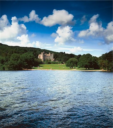 Castlewellan Castle, Co Down, Ireland; Scottish Baronial Castle Completed In 1856 Stock Photo - Rights-Managed, Code: 832-03640347